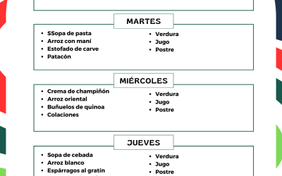 ALMUERZO VEGETARIANO